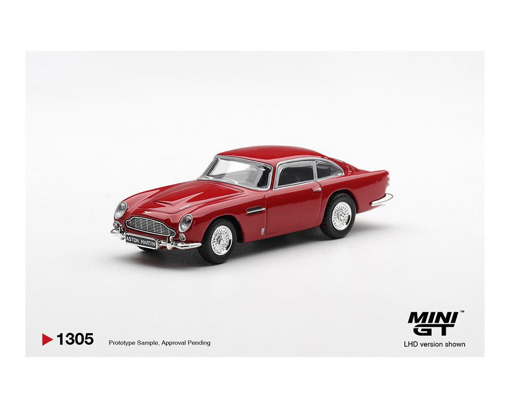 [Preorder] Mini GT: Aston Martin DB5 – Fiesta Red – Limited Edition