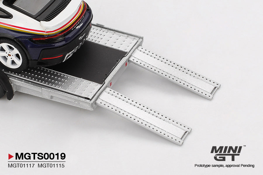 [Preorder] Mini GT: Porsche 911 Dakar #718 / Volkswagen ID. Buzz Porsche Centrum Gelderland Roughroads Set