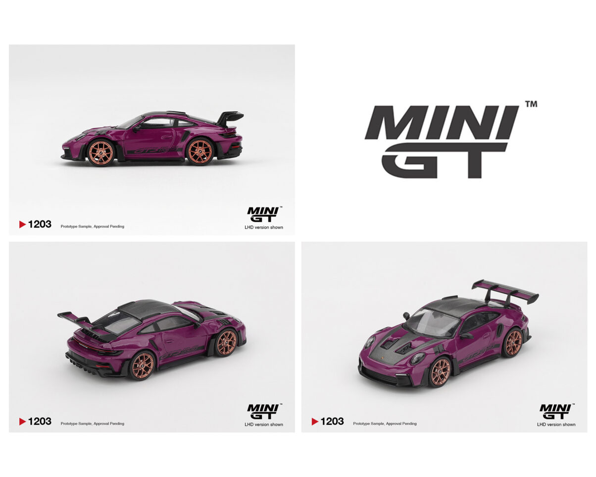 [Preorder] Mini GT: Porsche 911 (992.1) Rubystone Red Set of 4 – Special Edition