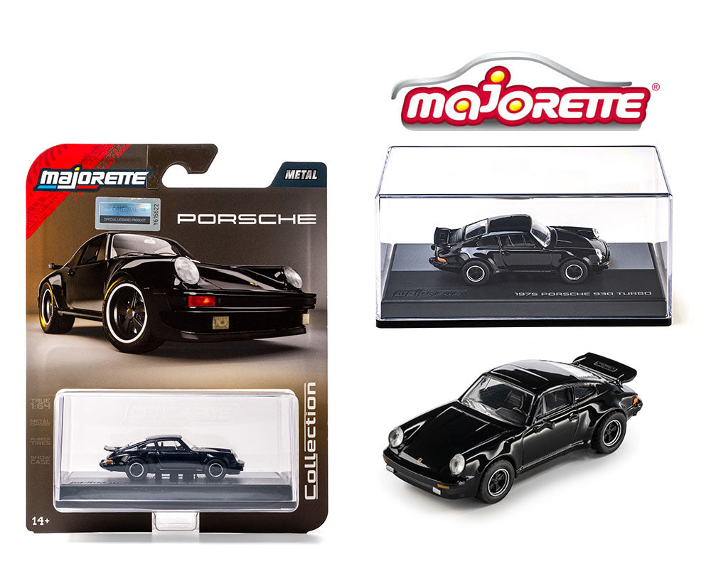 [Preorder] Majorette: 1975 Porsche 930 Turbo – Black - Collector Series Wave 4 2026