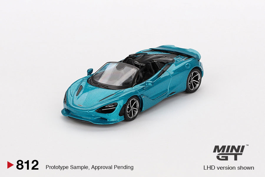 Mini GT: McLaren 750S Spider - Belize Blue