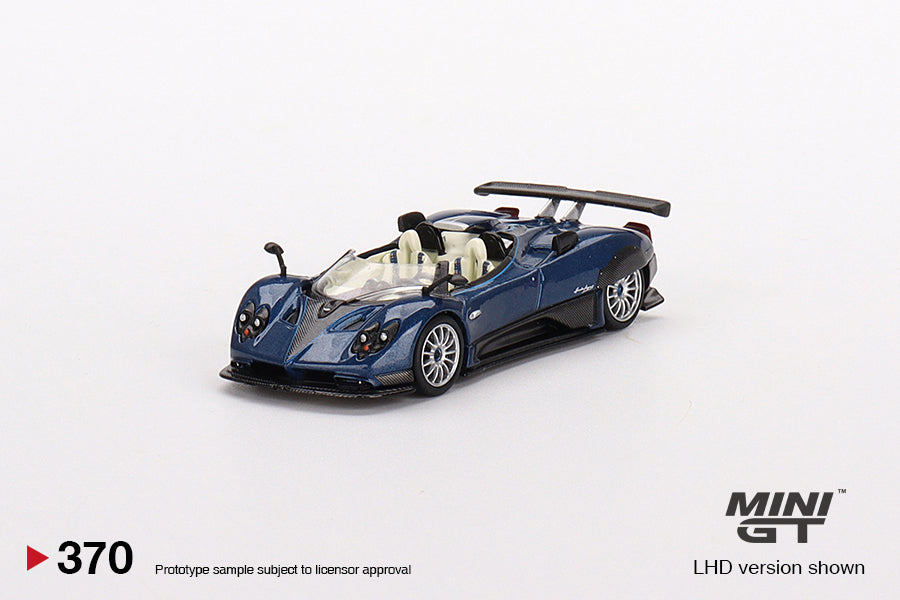 Mini GT: Pagani Zonda HP Barchetta - Blue Tricolore