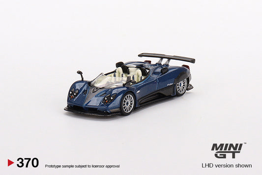 Mini GT: Pagani Zonda HP Barchetta - Blue Tricolore