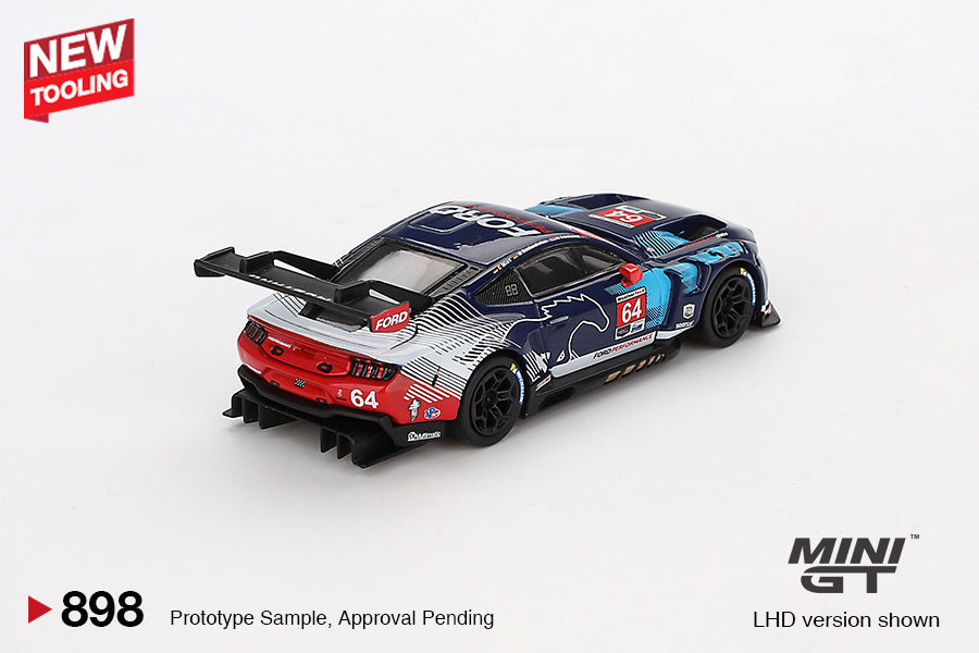 [Preorder] Mini GT 1:64 Ford Mustang GT3 #64 Ford Multimatic Motorsports 2024 IMSA Daytona 24Hrs