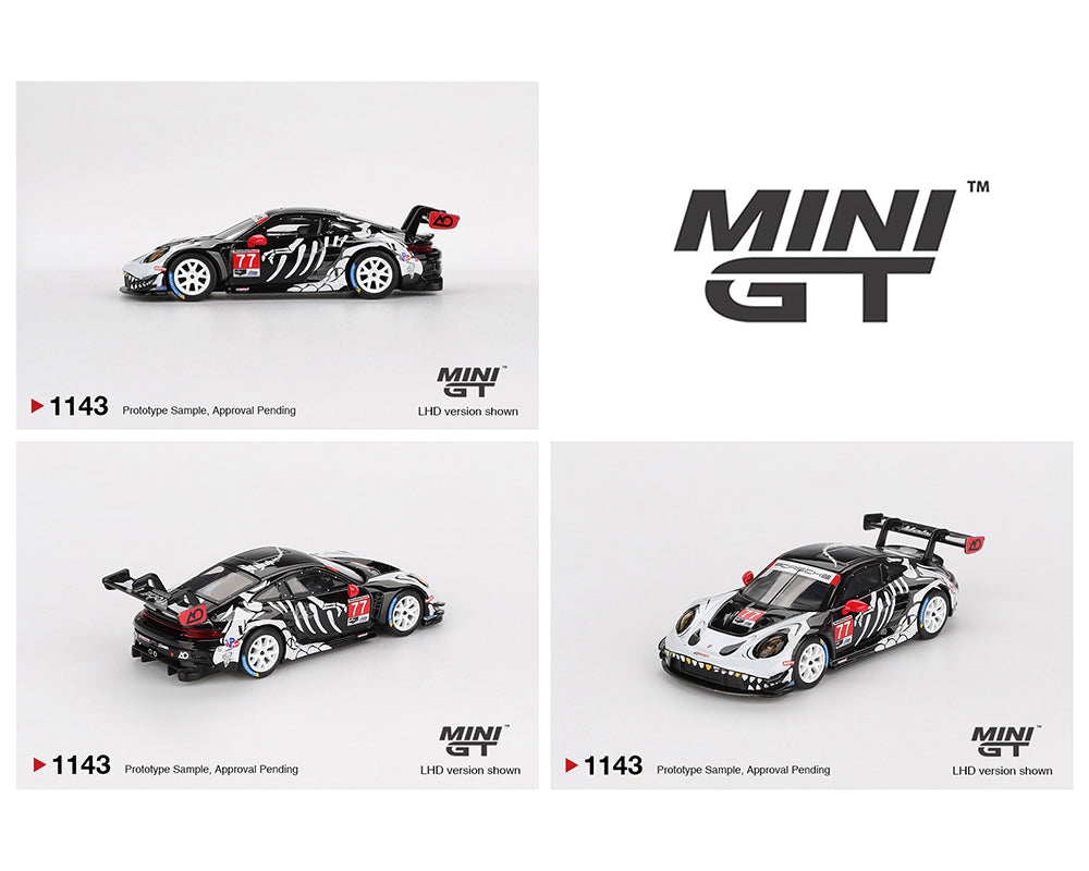 [Preorder] Mini GT 1:64 Porsche 911 GT3 R #77 AO Racing 2025 IMSA Petit Le Mans