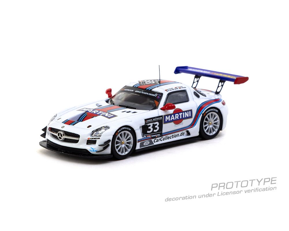 [Preorder] Tarmac Works: Mercedes-Benz SLS AMG GT3 12h ZANDVOORT 2014 Winner