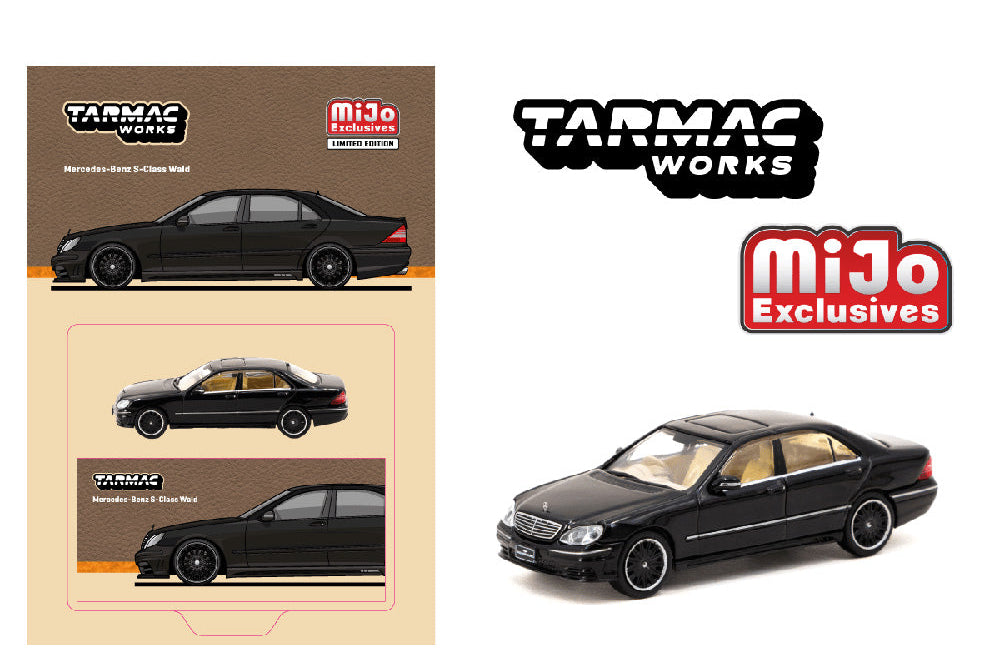 Tarmac Works: Mercedes-Benz S Class Wald – Black – MiJo Exclusives