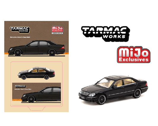 [Preorder] Tarmac Works: Mercedes-Benz S Class Wald – Black – MiJo Exclusives