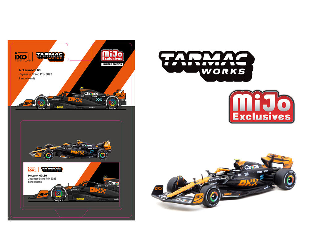 [Preorder] Tarmac Works: McLaren F1 MCL60 Japanese Grand Prix 2023 Lando Norris