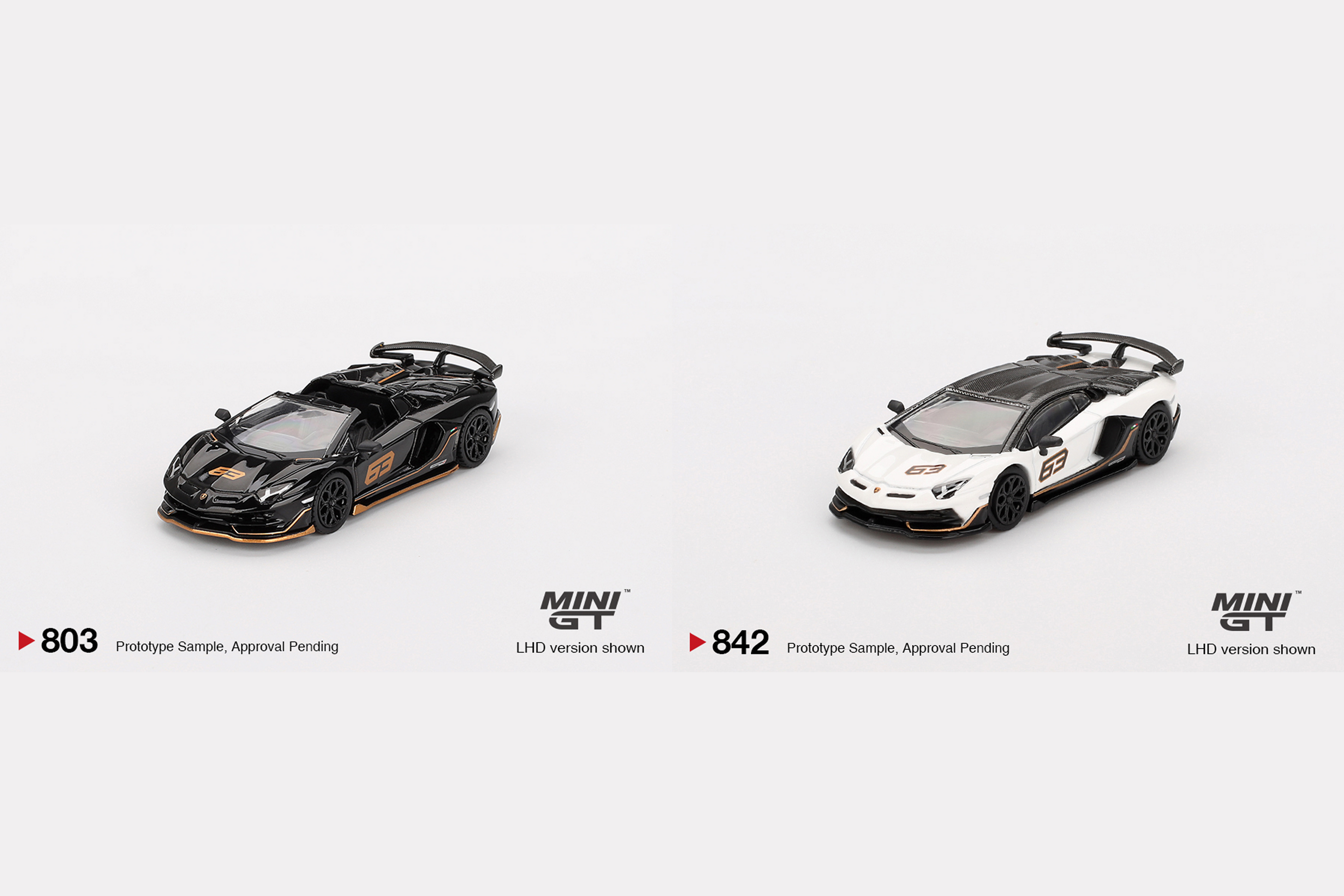 Lamborghini Aventador SVJ 63 - Set of 2